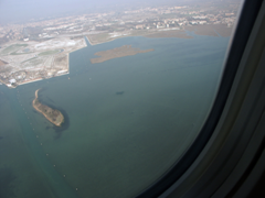 anflug auf venedig